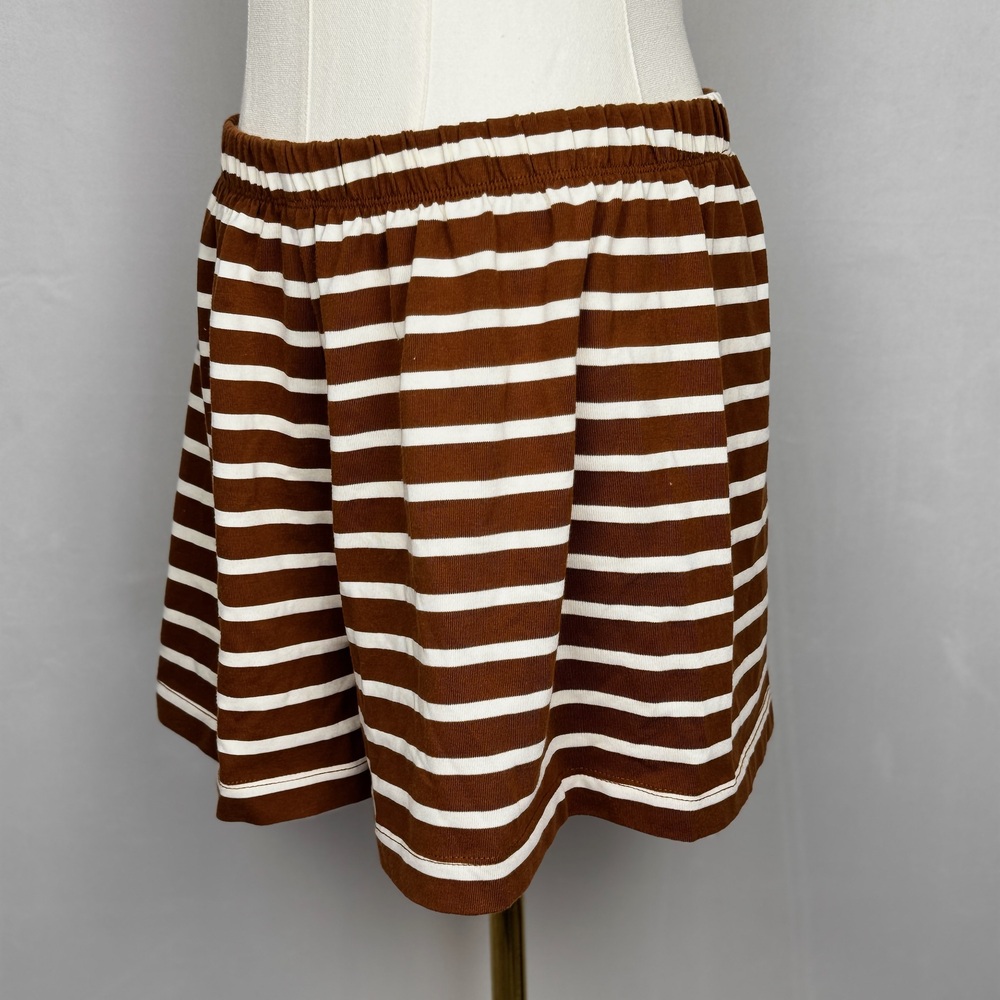 Tuckernuck Brown and White Striped Cotton Shorts - Size M - Picture 3 of 12